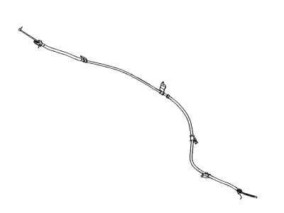 Toyota 46430-0R031 Cable Assembly, Parking