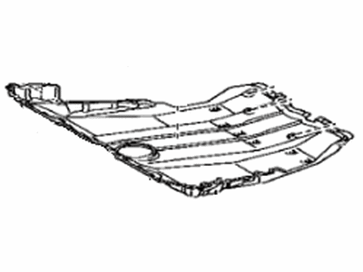 Toyota 51441-0R040 Cover, Engine Under
