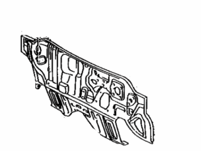 Toyota 55101-32192 Panel Sub-Assembly, Dash