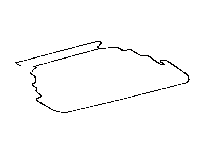 Toyota 64711-32130-03 Mat, Luggage Compartment Floor