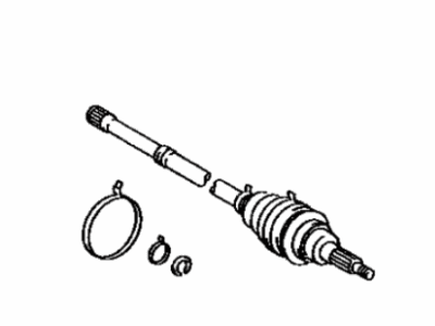 Toyota 42370-39025 Shaft Assembly, Rear Drive Outboard Joint