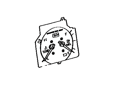 Toyota 83243-32770 Gauge Sub-Assembly, Fuel Receiver