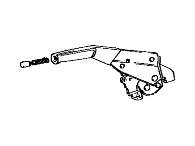 Toyota 46201-32080-04 Lever Sub-Assembly, Parking Brake
