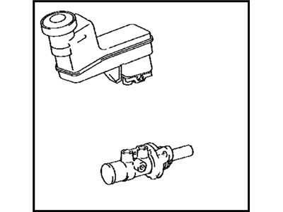 2013 Toyota Venza Master Cylinder Repair Kit - 47201-0T011