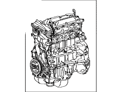 Toyota 19000-31L71 Engine Assembly, Partial