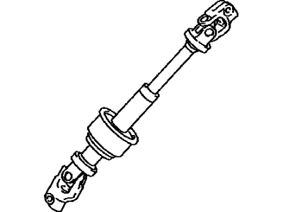 Toyota 45220-0T010 Shaft Assembly, Steering