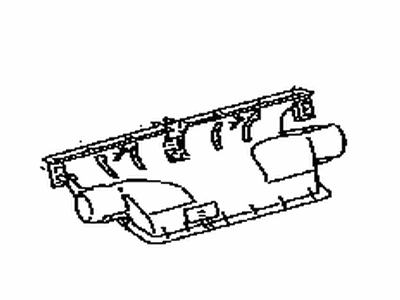 Toyota 55950-0T010 Nozzle Assembly, DEFROST