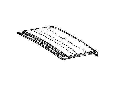 Toyota 63113-0T010 Panel, Roof, Rear
