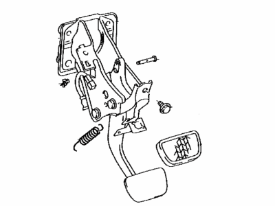 Toyota 47110-0T011 Support Assembly, Brake