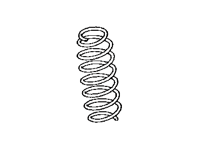 Toyota 48131-35451 Spring, Front Coil, RH