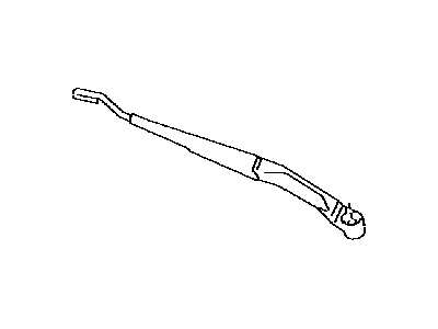 Toyota 85221-35100 Front Windshield Wiper Arm, Left