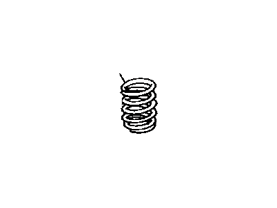 Toyota 48231-35280 Spring, Coil, Rear