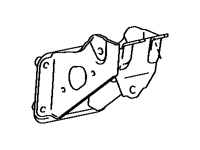 Toyota 55106-60030 Support Sub-Assy, Brake Pedal