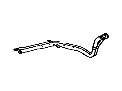 Toyota 77201-60350 Pipe Sub-Assy, Fuel Tank Inlet