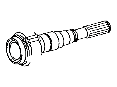 Toyota 33302-35022 Shaft Sub-Assembly, OUTP