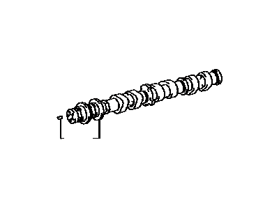 Toyota 13054-31090 CAMSHAFT Sub-Assembly, N