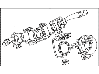 Toyota 84310-35B80 Switch Assembly, Turn Si