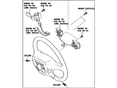 Toyota 45100-06K90-B1 Wheel Assembly, Steering
