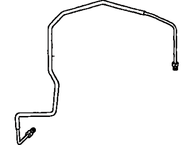 Toyota 31481-06050 Tube, Clutch Master Cylinder To Flexible Hose