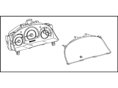 Toyota 83800-06Q30 Meter Assembly, Combination