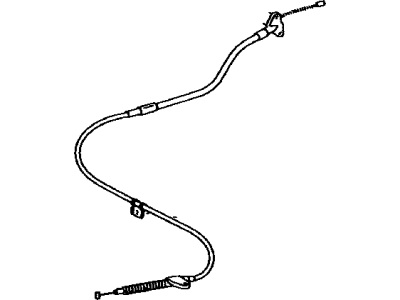 Toyota Camry Parking Brake Cable - 46420-06050