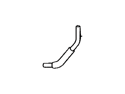 Toyota 16267-0A040 Hose, Water By-Pass