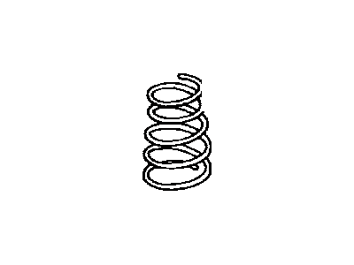 Toyota 48231-AA090 Spring, Coil, Rear