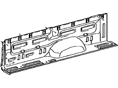 Toyota 65826-0C060 Panel, Rear Body Side, Inner RH