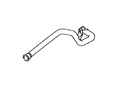 Toyota 17430-0S010 Exhaust Tail Pipe Assembly