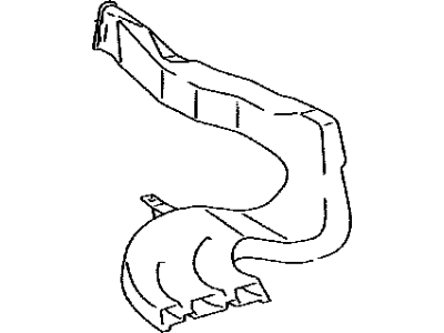 Toyota 87213-0C011 Duct, Air, Rear