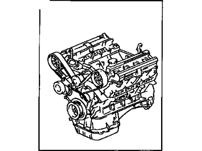 Toyota 19000-50710 Engine Assembly, Partial