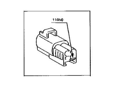 Toyota 90980-11050 Housing, Connector M