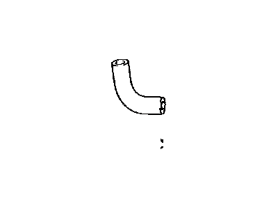 Toyota 16282-0F010 Hose, Water By-Pass