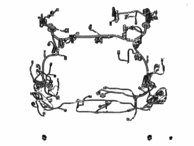 Toyota 82114-42330 Wire, Engine Room, N
