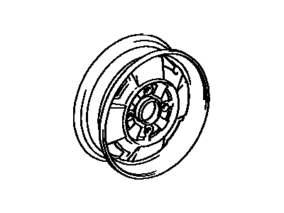 Toyota 42611-14331 Wheel, Disc