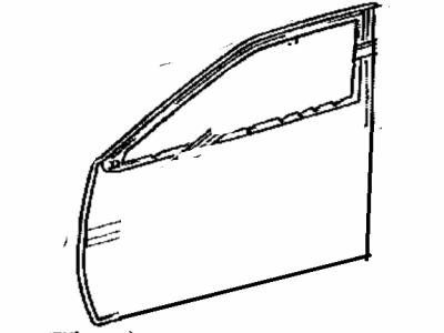 Toyota 67112-12360 Panel, Front Door, Outer LH