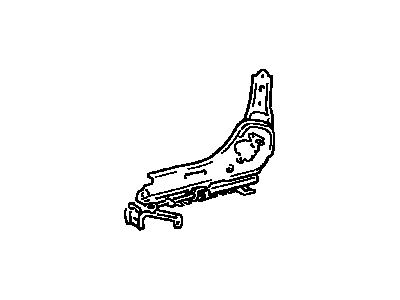 Toyota 72022-12090 ADJUSTER Sub-Assembly, Front Seat, Inner LH