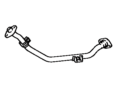 Toyota 17410-28060 Front Exhaust Pipe Assembly