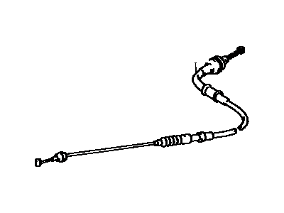 Toyota 46420-12300 Cable Assembly, Parking Brake