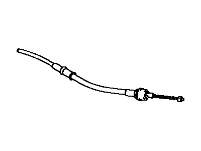 1984 Toyota Corolla Parking Brake Cable - 46430-12180