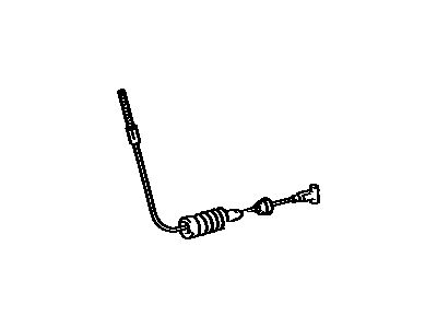 Toyota 46410-12140 Cable Assembly, Parking Brake