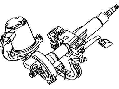 Toyota 45250-48121 Column Assembly, Electrical