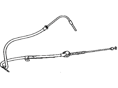 Toyota 46410-48130 Cable Assembly, Parking Brake
