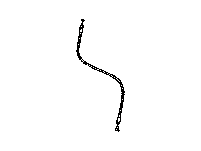 Toyota 72660-48020 Cable Assembly, Rear NO.2