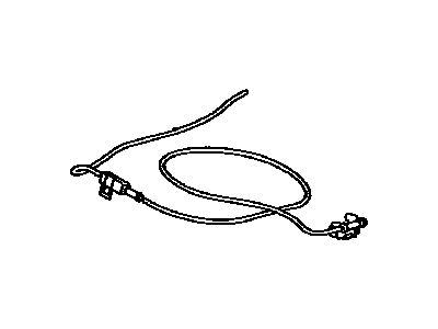 Toyota 72380-0R040 Cable Assembly, Seat Adjust