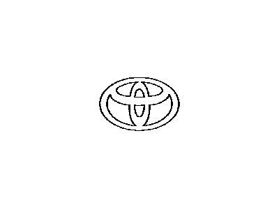 Toyota 90975-02063 Symbol Emblem