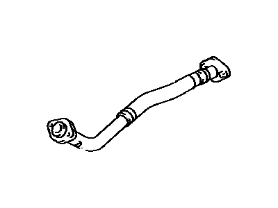 Toyota 17410-0P080 Front Exhaust Pipe Assembly
