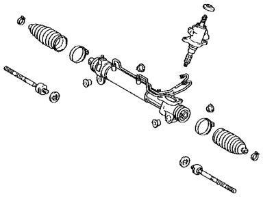 Toyota 44250-AA010 Power Steering Gear Assembly(For Rack & Pinion)