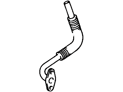 Toyota 25611-65010 Pipe Sub-Assembly, EGR