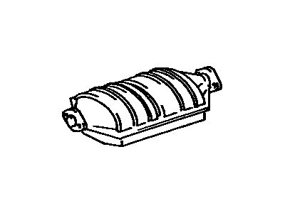 Toyota 18450-08010 Catalytic Converter Assembly